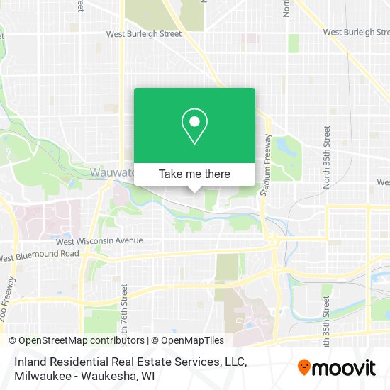 Inland Residential Real Estate Services, LLC map