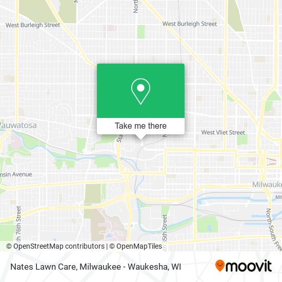 Mapa de Nates Lawn Care