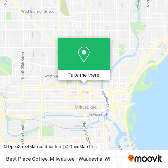 Best Place Coffee map