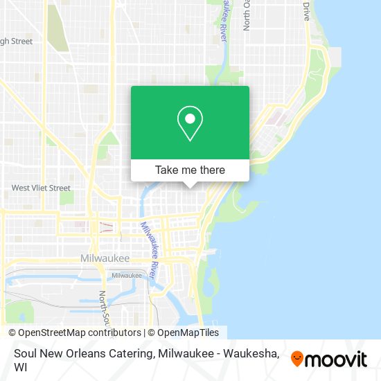 Mapa de Soul New Orleans Catering