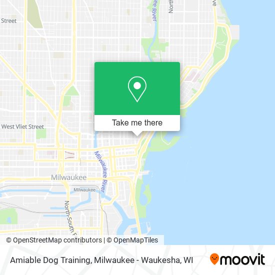 Mapa de Amiable Dog Training
