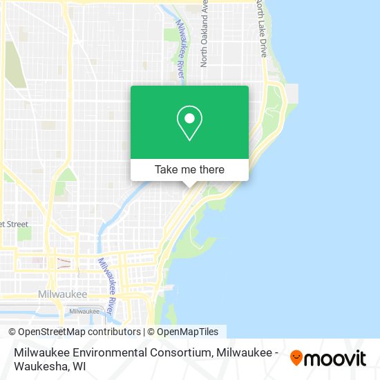 Mapa de Milwaukee Environmental Consortium