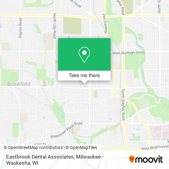 Eastbrook Dental Associates map