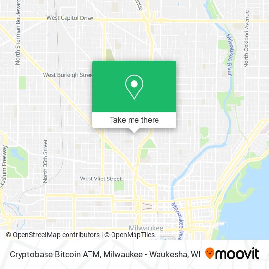 Cryptobase Bitcoin ATM map