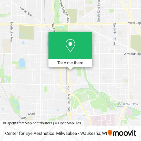 Mapa de Center for Eye Aesthetics