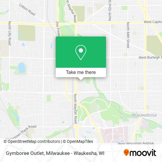 Gymboree Outlet map