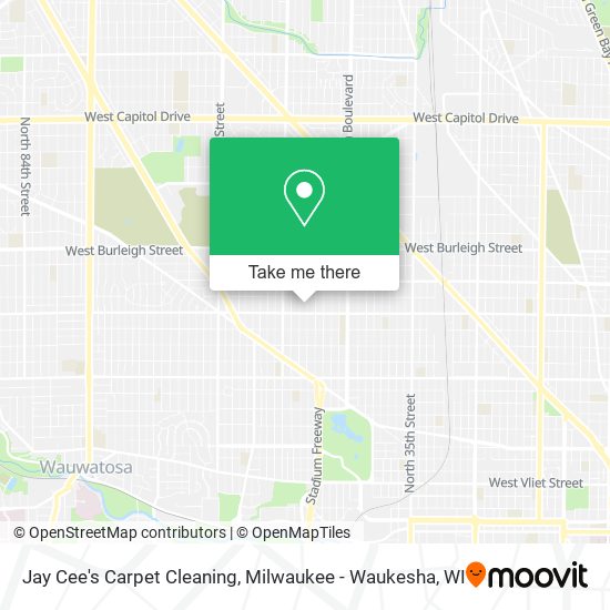 Mapa de Jay Cee's Carpet Cleaning