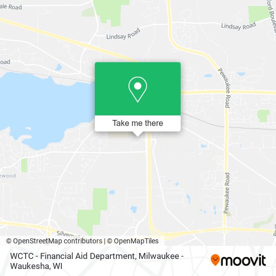 WCTC - Financial Aid Department map