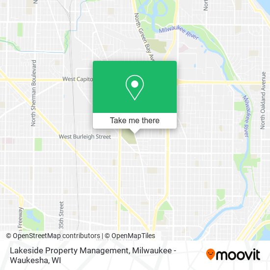 Mapa de Lakeside Property Management