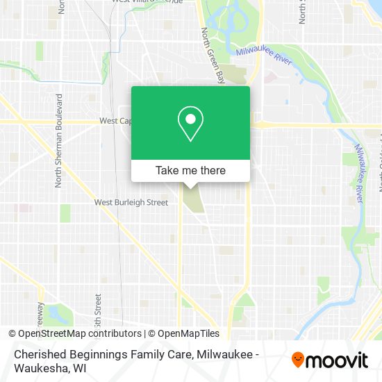 Mapa de Cherished Beginnings Family Care