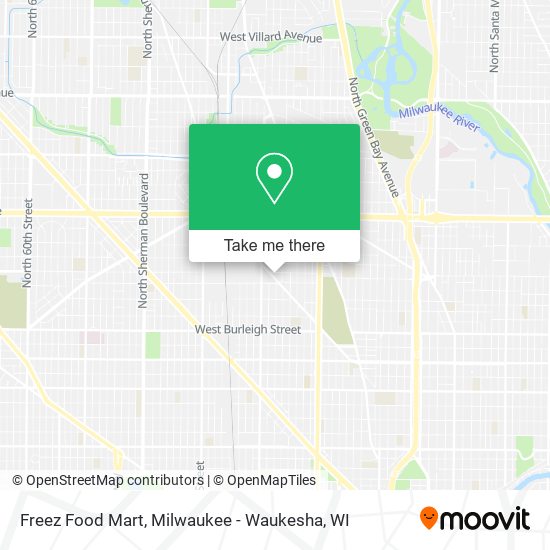 Mapa de Freez Food Mart