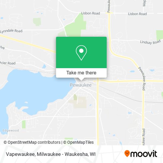 Vapewaukee map