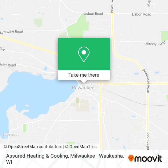 Assured Heating & Cooling map