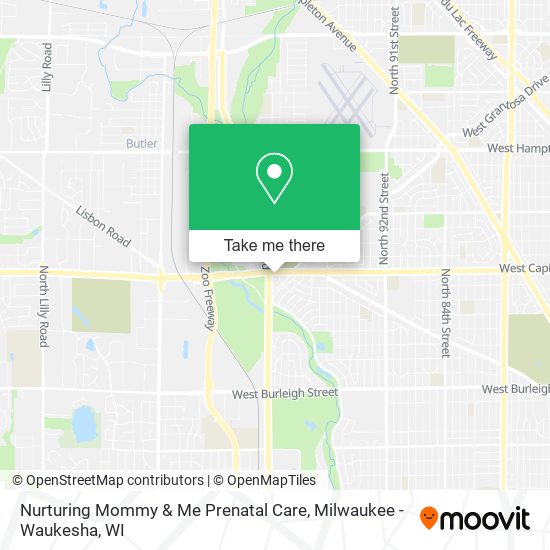 Nurturing Mommy & Me Prenatal Care map