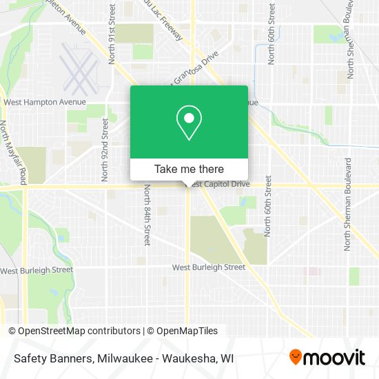 Mapa de Safety Banners