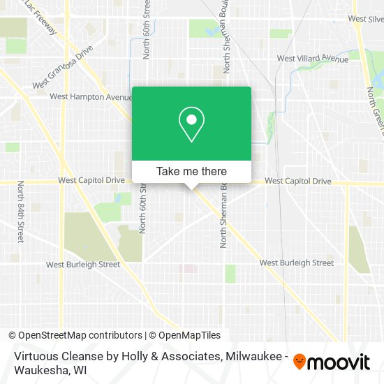 Virtuous Cleanse by Holly & Associates map