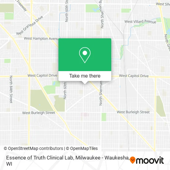 Mapa de Essence of Truth Clinical Lab