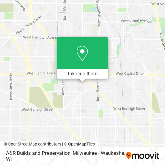 Mapa de A&R Builds and Preservation