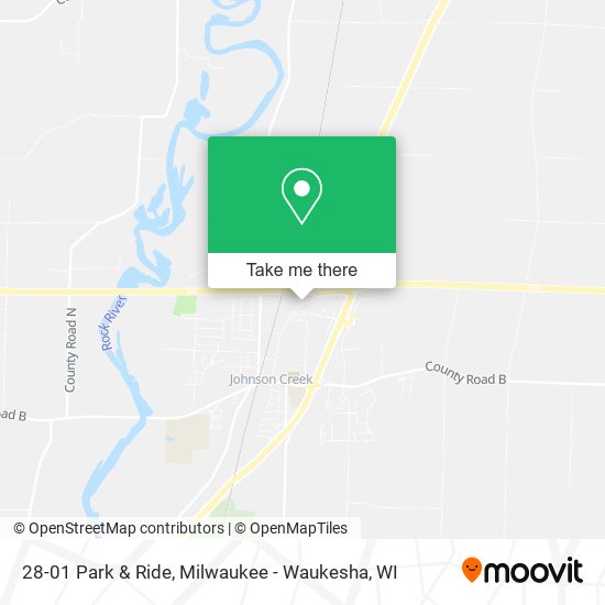 28-01 Park & Ride map