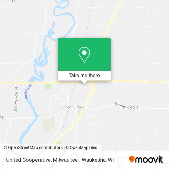 United Cooperative map