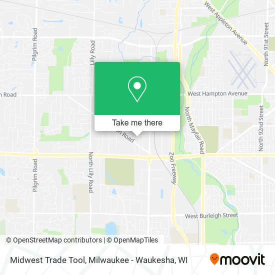 Mapa de Midwest Trade Tool