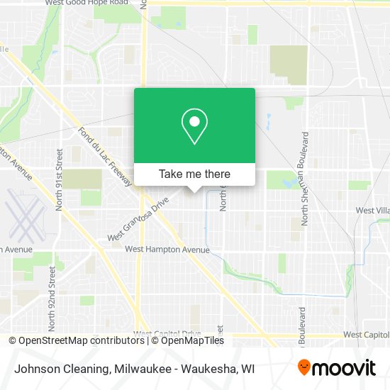 Johnson Cleaning map