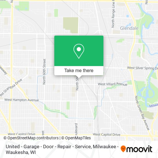 Mapa de United - Garage - Door - Repair - Service