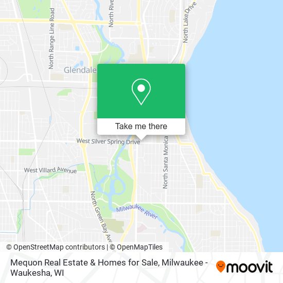 Mapa de Mequon Real Estate & Homes for Sale