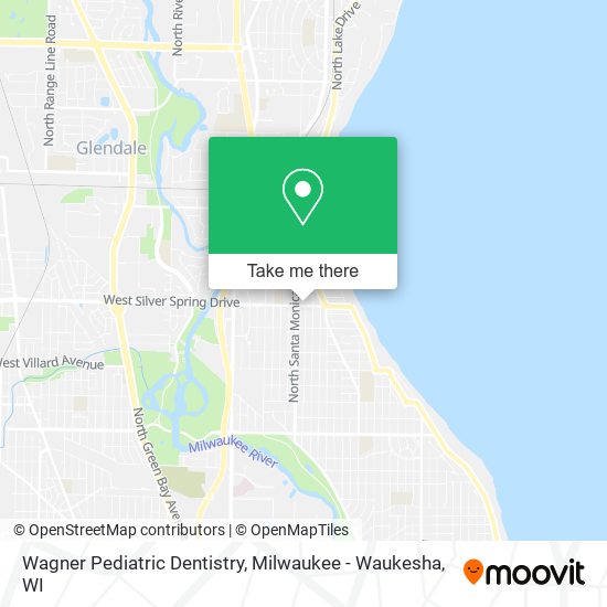 Wagner Pediatric Dentistry map