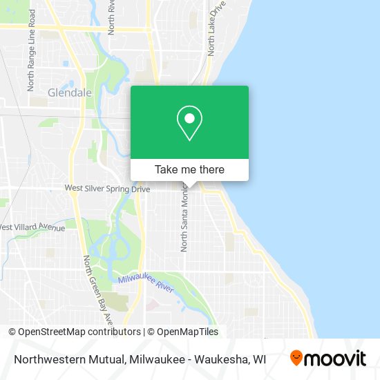 Northwestern Mutual map