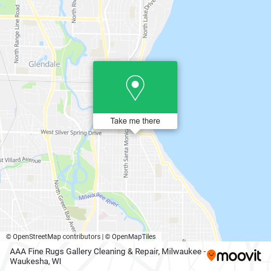 AAA Fine Rugs Gallery Cleaning & Repair map