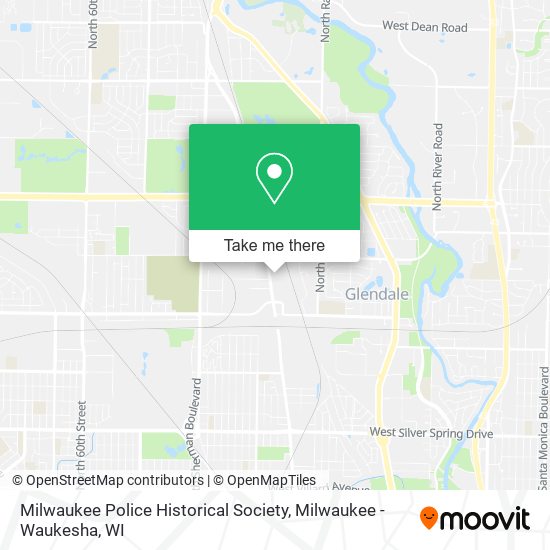 Mapa de Milwaukee Police Historical Society