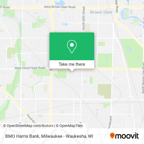 BMO Harris Bank map