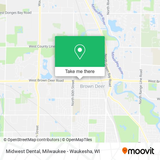 Mapa de Midwest Dental
