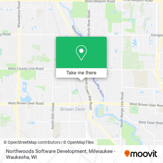 Northwoods Software Development map