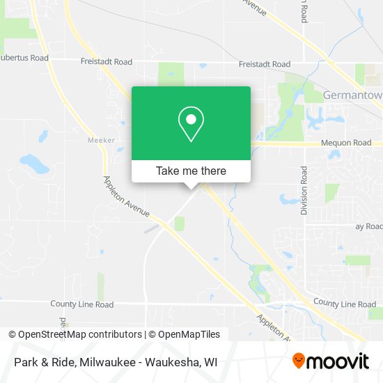 Park & Ride map