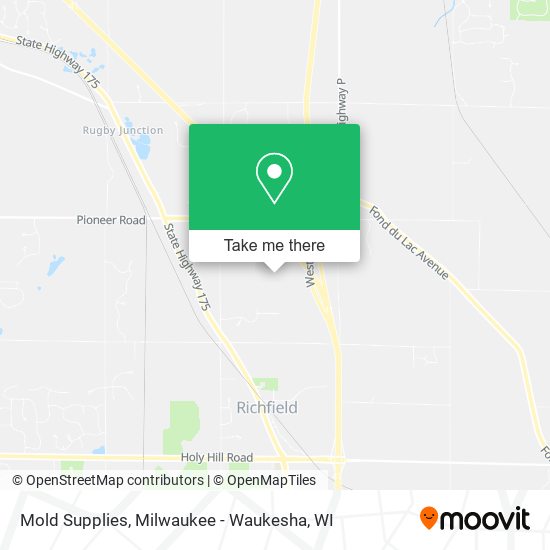 Mold Supplies map