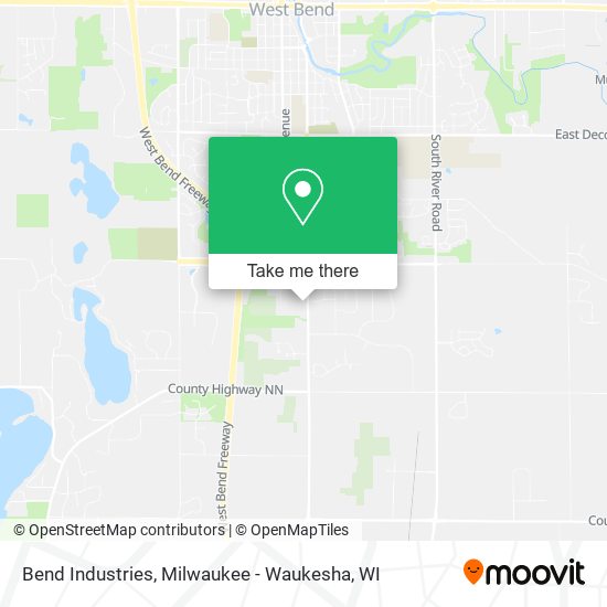 Bend Industries map