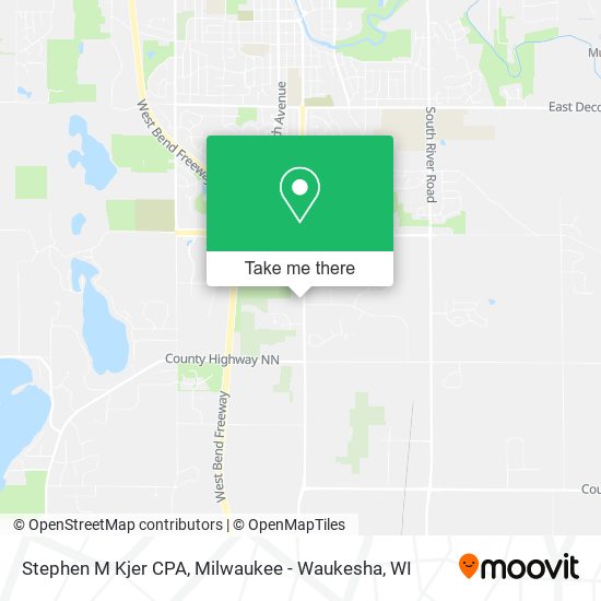 Stephen M Kjer CPA map