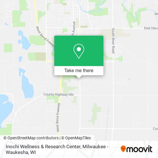 Inochi Wellness & Research Center map