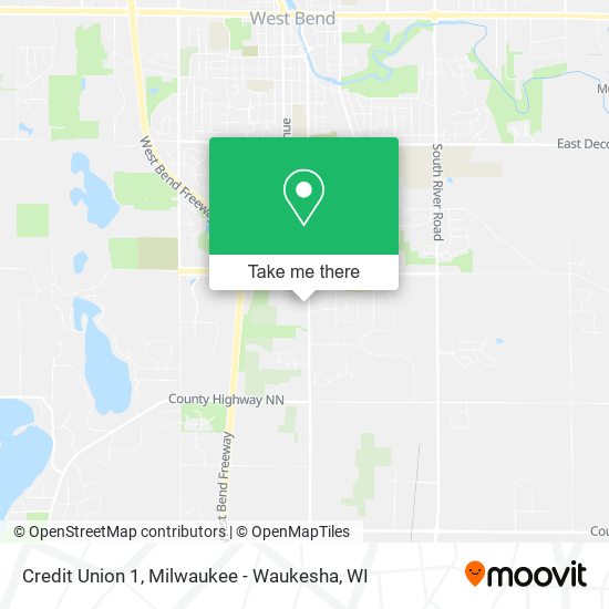 Credit Union 1 map