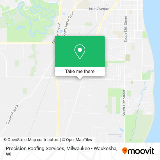 Precision Roofing Services map