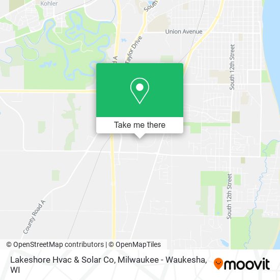Mapa de Lakeshore Hvac & Solar Co