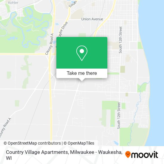 Country Village Apartments map