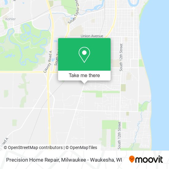 Precision Home Repair map