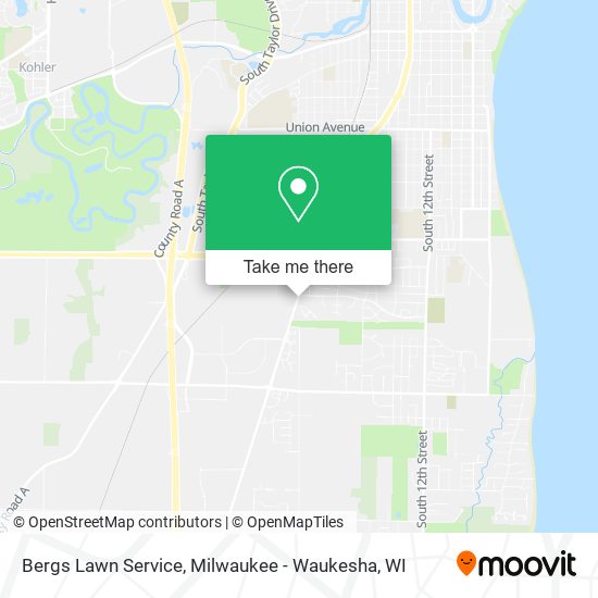 Bergs Lawn Service map