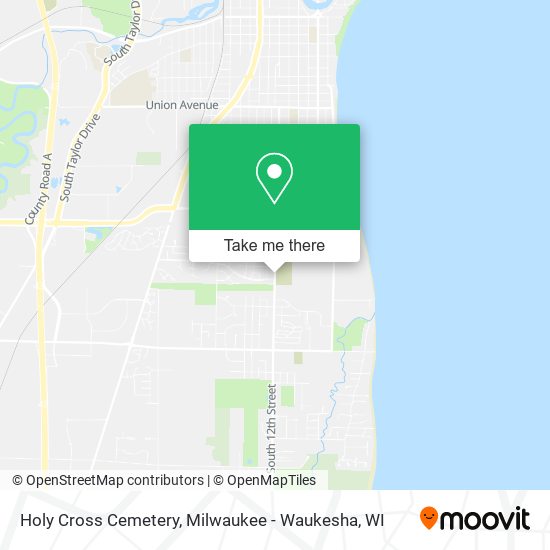 Mapa de Holy Cross Cemetery