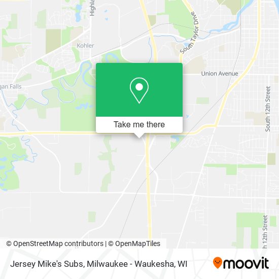 Jersey Mike's Subs map