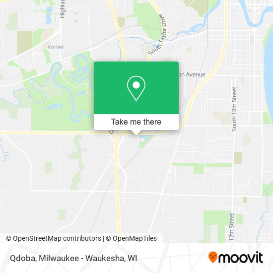 Qdoba map