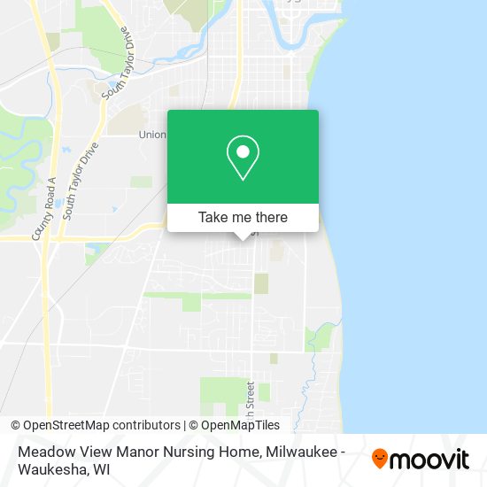 Meadow View Manor Nursing Home map
